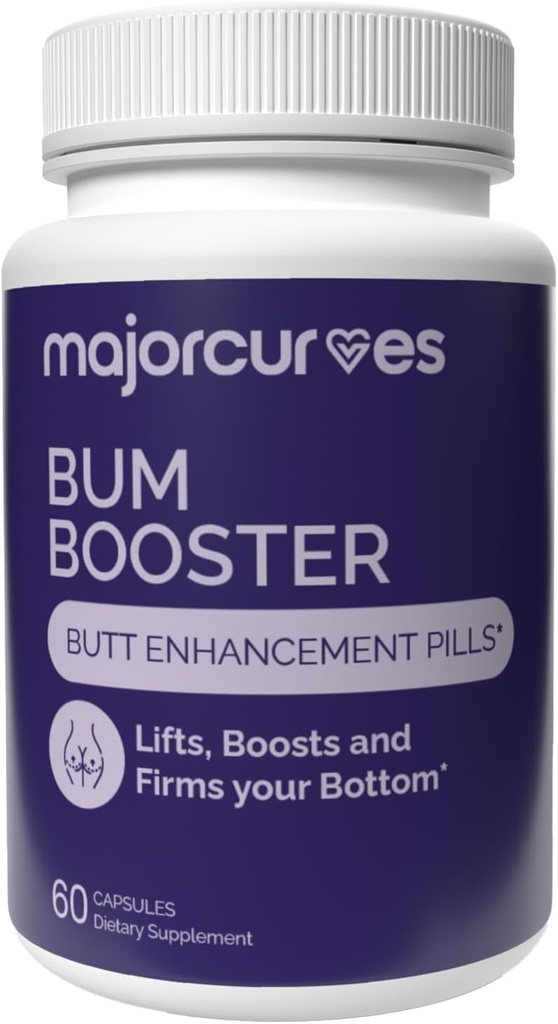Bum Booster Pills - 女性のためのバット強化、Bigger Bum、Curvier HIPSとGlutes、FemanugreekとWild Yamの天然ブラジルのバットリフト代替