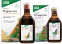 Floradix by Salus Magnesium (16.9 oz) & Ashwagandha Liquid (8.5 oz) Bundle - Magnesium for Bone Support, Digestive Health & More* - Ashwagandha, Vitamin C, Vitamin B12 & More for Stress Support*