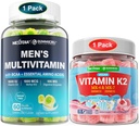 Bundle: Methylated Multivitamin for Men Gummies & Vitamin K2 Gummies