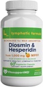 VITASUPPORTMDのリンパ式、Diosmin Hesperidin 1000のmg、MPFFリンパ系サポート、ビタミンD3およびSeleniumの補足、60のカプセル