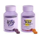 Lemme Sleep & Purr Bundle - スリープ・グミー、ドラッグ・フリー・ナイトタイム・エイド&Purr Vaginal Probiotic Gummies for Women - グルテンフリー、ゼラチン・フリー、非GMO - 60 カウント 各