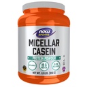 NOW Foods Sports Nutrition、Micellar Casein 19 g、Slow Release、Unflavored Powder、1.8ポンド