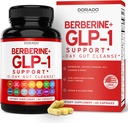 GLP-1サプリメント14 in 1フォーミュラ(Berberine、ACV、Chromium、Ceylon Cinnamon、Turmeric&More)サポートGut Health&Metabolism - サードパーティテスト、ビーガンセーフ&USAメイド