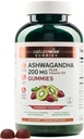 NatureWise Ashwagandha Gummies - イチゴキウイ - KSM-66 ビタミンD3 - 発酵気分のサポート - ベジタリアン - 非GMO、ゼラチン、グルテンフリー - 180カウント[3ヶ月の供給]