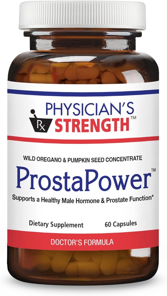 フィジシャンの強さのProstaPower - 60のカプセル-健康な男性のホルモン及び前立腺機能-非GMO - 30のサービングを支えて下さい