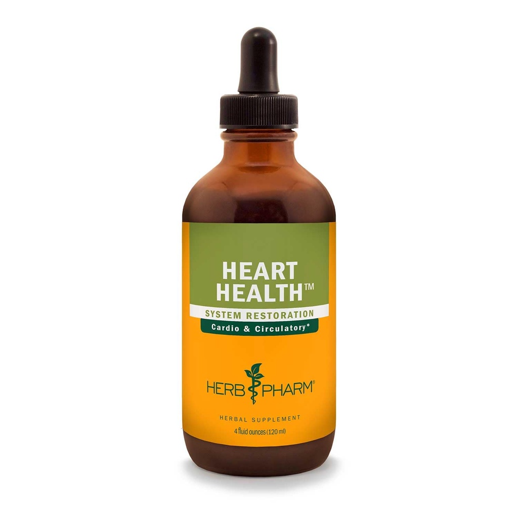 Herb Pharmの心臓健康の心臓血管システム サポートのためのHawthornが付いている液体の草の方式- 4 Ounce