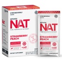 PRÜVIT OS NAT Strawberry Peach Keto Supplements - カフェインフリー - 男性と女性(20カウント)