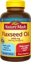 亜麻仁油 1400 mg Softgels, 100 心の健康のためのカウント
