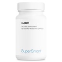 Supersmart - 1日あたりのNADH 5mg(還元ニコチンアミドアデニンダイナクレオチド) - NADHサプリメント - エネルギーピル  非GMO&グルテンフリー - 60遅延解放カプセル