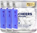 チェアーズ・リストア | DHM + L-Cysteineのサプリメント | 飲酒後よりよく感じて下さい & あなたの肝臓を支えて下さい | 36 点 | ジヒドロマイリテイン、 Cysteine、ミルクのアッスル、Prickly Pear、B ビタミン、ジンジャー