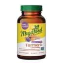 MegaFoodターメリッククルクミン余分な強度 - 共同サポートサプリメント - ブラックペッパー&ボスウェリアエキス付きターメリッククルクミン - ビーガン - 9食品アレルゲンなしで作られ - 60タブ(30のサービング)