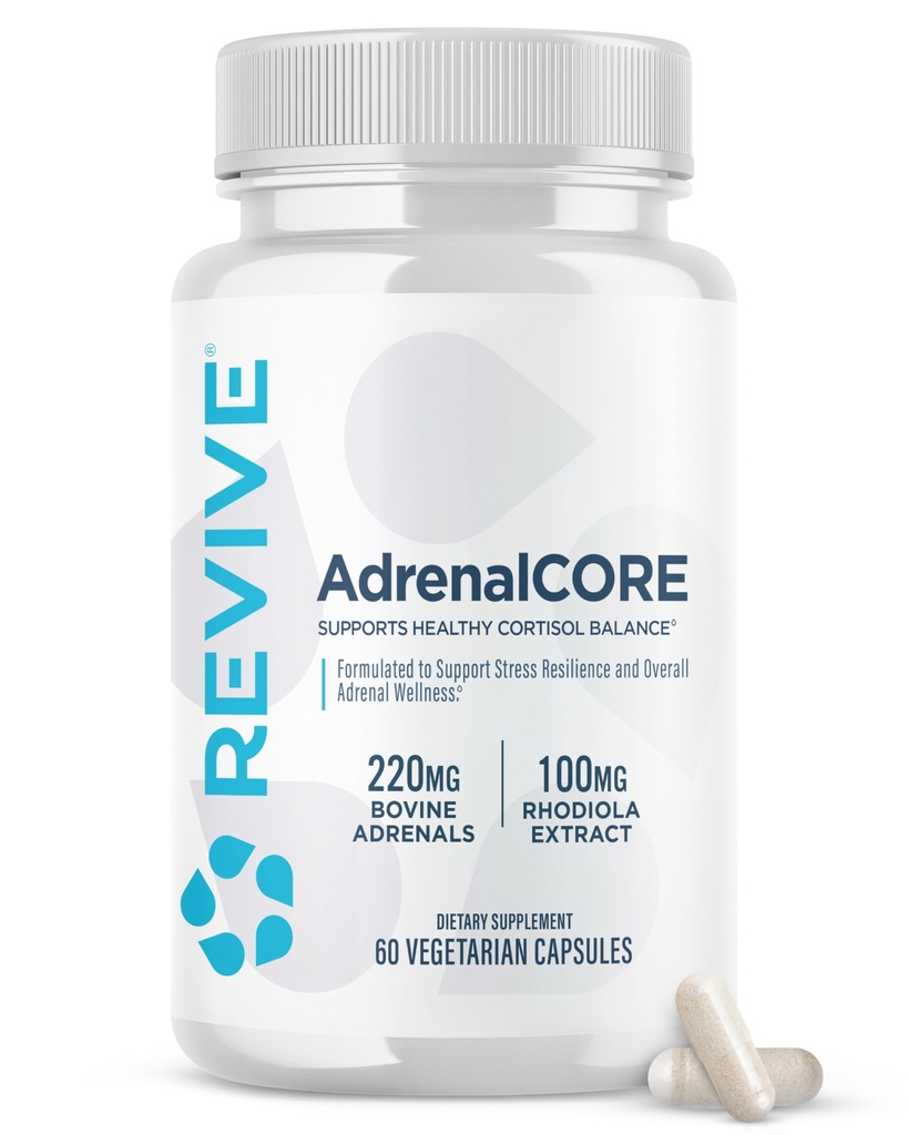 Revive MD Adrenal サポートは疲労のための補足-Rhodiola Rosea及びAshwagandhaの自然なCortisolのマネージャー及び補足はエネルギー レベルを促進します及び精神的性能-人及び女性- 30のサービング