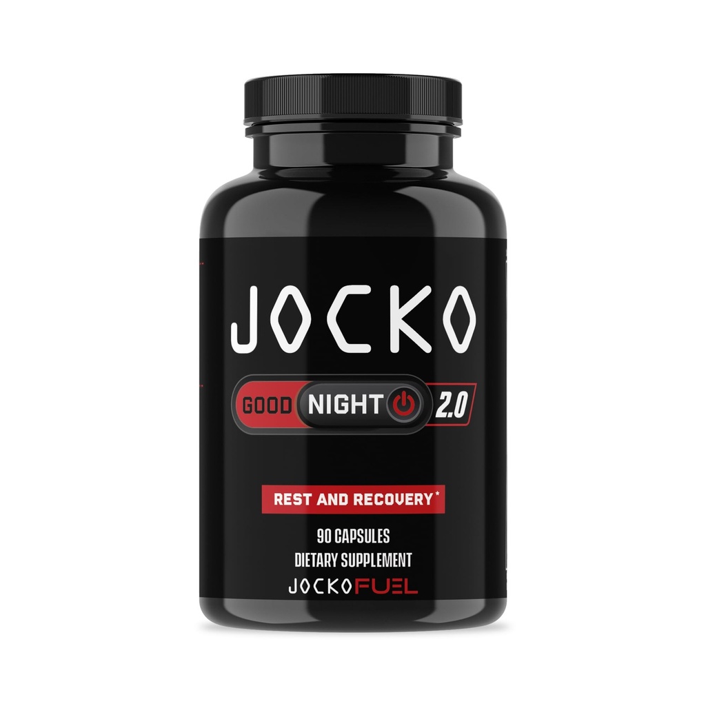 Jockoの燃料大人のためのよい夜自然な睡眠の援助 - 残りの及び回復のための睡眠の丸薬、タルトのチェリーのエキス、L-テアニン、ラベンダー、及びレモン バルム(90のカプセル)包装の5月Vary