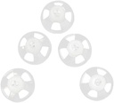 補聴器の耳の部分の開いたドーム6mmの5パックの快適なPSAP (個人的な健全なアンプ プロダクト)のキットの耳の先端見えない、開いた空気(開いた適合)のために完成して下さい、RICを除いて