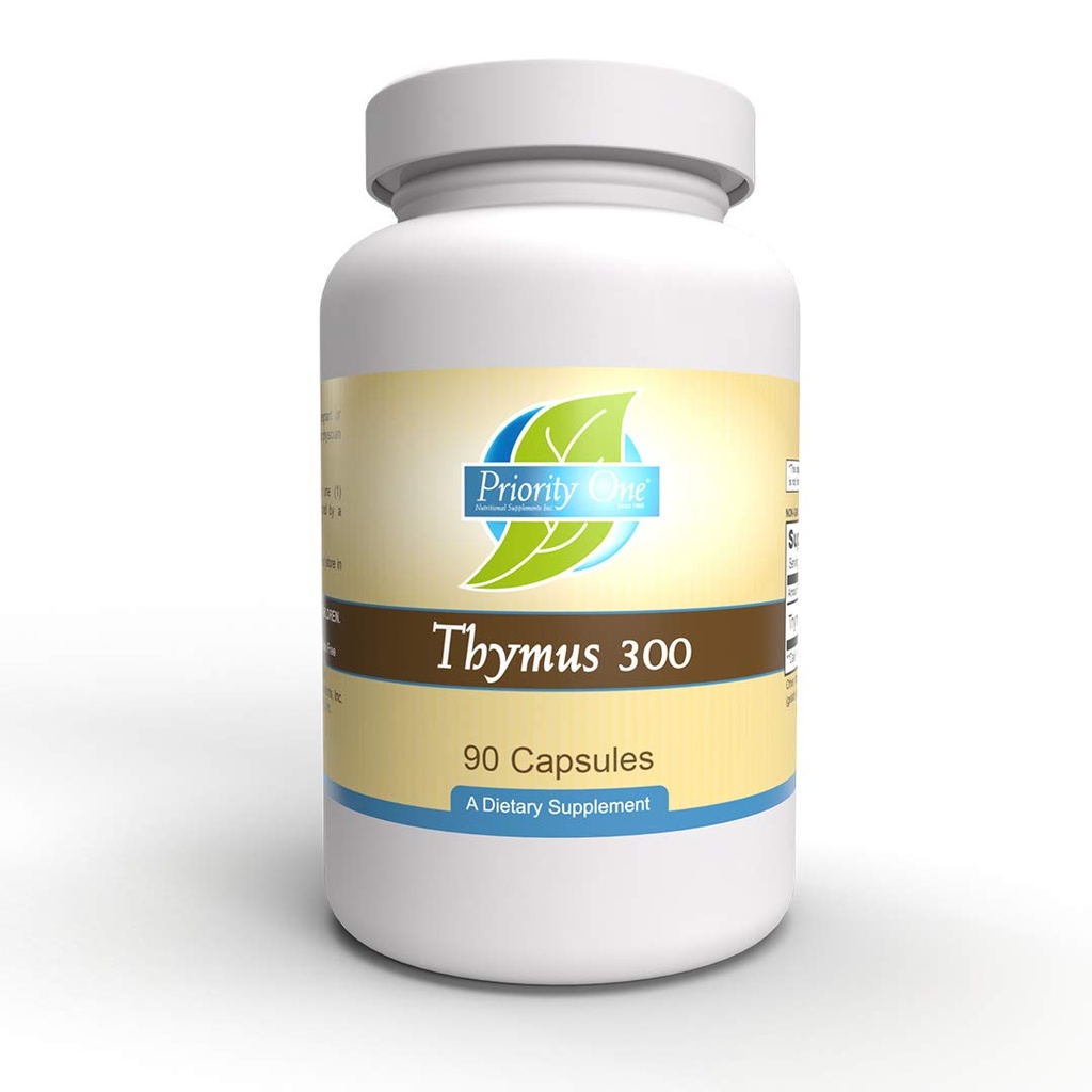 優先度 1 つのビタミン Thymus 300mg 90 のカプセル- Glandular 免疫システム サポート*