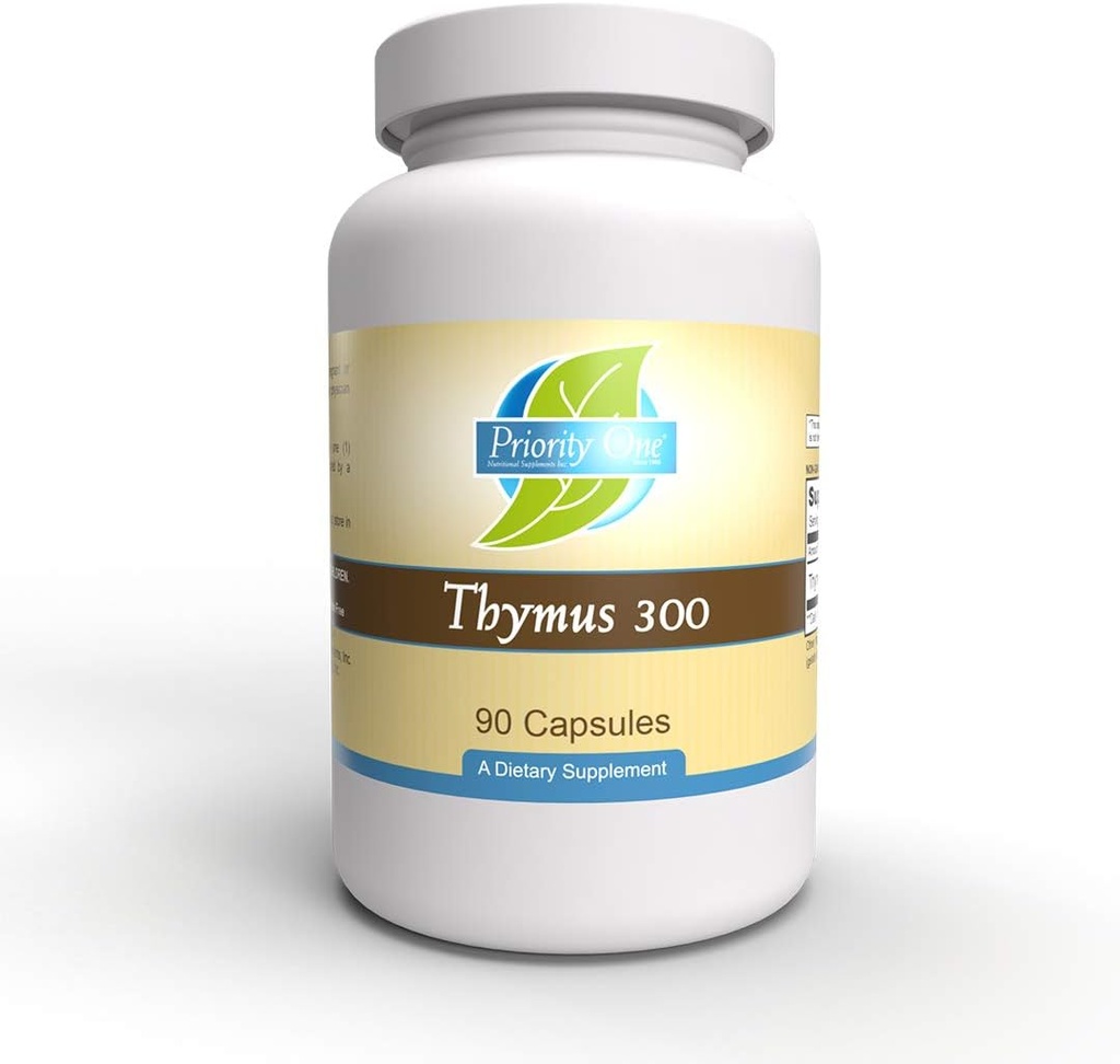 優先度 1 つのビタミン Thymus 300mg 90 のカプセル- Glandular 免疫システム サポート*