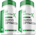 LIVORKA 2パック - Glycogen X Glycoオプティマイザー、Glyco Xオプティマイザー、GlycogenX、Glycogenサポート、GlycogenXサポート、Glycogen X、GlycogenXグリコオプティマイザー、Glycogenオプティマイザー600MG、60カプセル