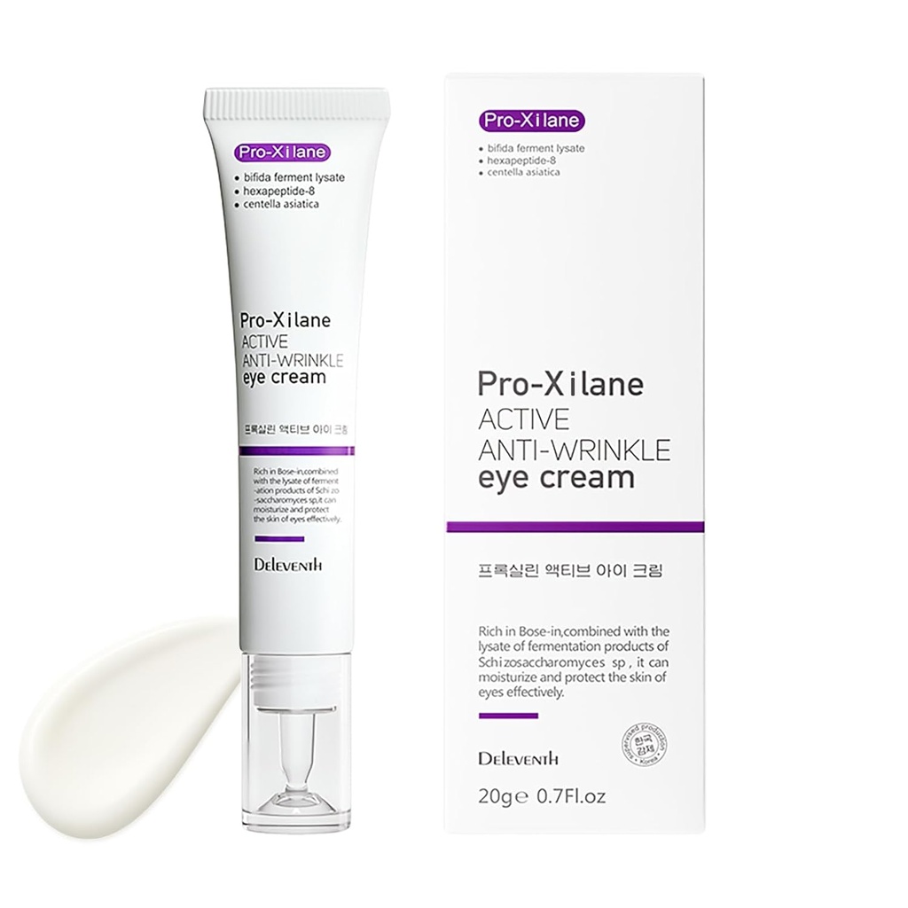 DEleventhの韓国のブランドのプロ シランの活動的な反しわの目のクリーム20g/反老化、反酸化、衰退の罰金ラインは、しわ、若々しい、明るい目の暗い円及び機能を減らします