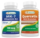 ベストナチュラルズ MK-7 100 mcg&ケルセチン with Bromelain