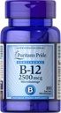 PuritanのプライドビタミンB-12 2500のmcg Microlozenges、100の計算