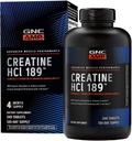 GNC AMPのクレアチンHCl 189の丸薬、臨床的に証明された強さ及び筋肉建築者、運動性能、エネルギー生産、回復補足、速い吸収、グルテンフリーの方式、120のサービング