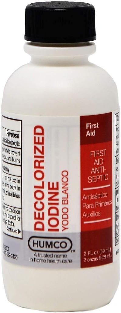 Iodides Tincture (Decolorized Iodine) 2 oz (パッケージ 2)