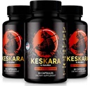 (3パック)Keskara Pills for Men、Keskara Capsule、Keskara Male Supplement、Premium Performance Support、Natural Formula for Muscle Growth and Total Health、公式レビュー(180カプセル)