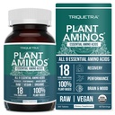 植物のアミノ酸有機エッセンシャルアミノ酸サプリメント(EAAs) & BCAA - 100%植物ベースの生, 完全9エッセンシャルアミノ酸と18トータルアミノ酸(360錠)