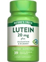 自然の真理ルテインとゼアキサンチン | 20 mg | 39 Softgels | ビルベリーで | 非GMO&グルテンフリーサプリメント