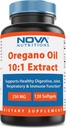 Nova Nutritions Oregano Oil 250 mg 10:1 エキス - 非GMO&グルテンフリー - Oregano Pills オイル - 免疫サポート - 120 Softgels