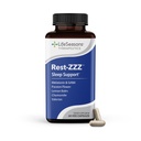 LifeSeasons Rest-ZZZ - 自然な睡眠サポートサプリメント - 秋の眠りと眠り - カルムス神経系 - エイジングマッスルテンション&レストレス - 低用量メラトニンガバ&カモミール - 60カプセル