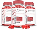 (3 パック) ルクス Keto ACV グミー アドバンスト フォーミュラ 1000MG ルクス Keto グミー アップル サイダー Vinegar フォーミュラ Pomegranate ビート ジュース パウダー B12 ビーガン 非 GMO 180 ガミー