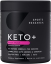 スポーツ研究 Ketoプラス外因性ケトンとgoBHB - 30のサービング | ケト電解質粉末水化、エネルギー、フォーカス&ケトーシス | ケト認定、ビーガンフレンドリー(フルーツパンチ)
