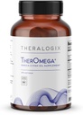 Theralogix TherOmega Omega-3 Fish Oil Supplement - サポートハート、脳、免疫&ジョイントヘルス* - 700 mg DHA&EPA ワイルドアラスカポロック - 持続的に供給 - NSF認定 - 270 Softgels