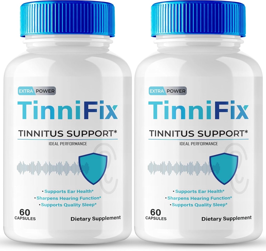 耳のカプセルを鳴らすためのTinifix Tinnitusの救済 - 高度な補聴器サポートフォーミュラピル、Tinifixの丸薬は健康な補聴器、すべての自然な耳の健康、Tini Fixのレビュー(2パック)を維持します