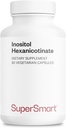 Supersmart - Inositol Hexanicotinate 1日当たり1500mg(高強度Niacinフラッシュフリー) - 改善されたビタミンB3サプリメント 非GMO&グルテンフリー - 90ベジタリアンカプセル