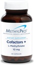 MethylPro L-Methylfolate 10のmg +のコファクタ-女性及び人のためのLのメチルの葉酸塩の補足、B6およびB12のメチル化されたビタミンB9 (5-MTHF)および頭脳の健康、焦点およびカルム- 30のカプセル(パッケージ1)