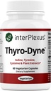 InterPlexus Thyro-Dyne - Iodine、Thyroidサポートのためのチロシン及び植物のエキス - グルテンフリー、酪農場無料、大豆無料 - 60カプセル(30のサービング)