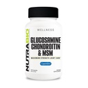 NutraBioグルコサミンコンドロイチン&オプティマムサプリメント、共同サポートフォーミュラ - 120カプセル(120カウント)
