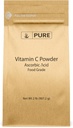 PURE ORIGINAL INGREDIENTS Vitamin C Powder (2 lb) Ascorbic Acid, Non GMO, Dietary Supplement