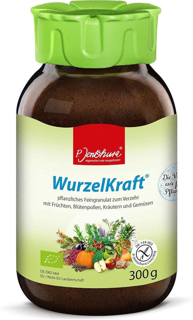 ジエンチュチュラのアルカリ有機スーパーフードサプリメント103ハーブ/プランツ300g