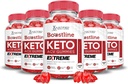 Justified Laboratories (5 Pack Boostline Keto ACV Gummies Extreme 2000MG Boost Line Keto Gummies Apple Cider Vinegar Formulated with Pomegranate Beet Juice Powder B12 Vegan Non GMO 300 Gummys