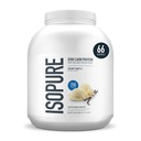 Isopure Zero Carb 100%の純粋な乳頭の隔離蛋白質の粉、Lactoseは、ビタミン、クリーム色のバニラ、サービングごとの25g蛋白質と、4.5のLbs、66のサービング(包装の5月Vary)放します