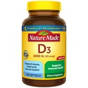 自然はビタミンD3 1000 IU (25 mcg)、骨、歯、筋肉および免疫の健康サポート、180 Softgels、180の日の供給のためのビタミンDの補足をしました