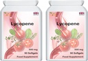 Ved Lycopene 500のmg   90のsoftgelの6か月の供給。(2のパック)