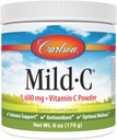 Carlson - Mild-CのビタミンCの粉、サポート健康な免疫機能、6つのoz (170 g)