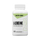 NutraBio L-ロイシンサプリメント - 筋肉の成長と回復のための最適アミノ酸 - 自然に発酵された無料のフォームロイシンアミノ酸サプリメント - ビーガン、非GMO、グルテンフリー - 400mg、180カプセル