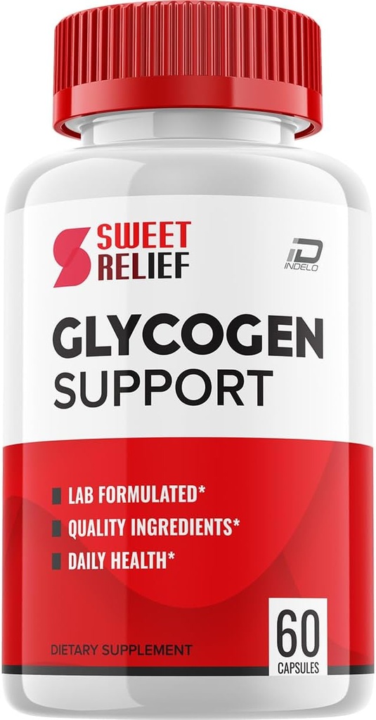 Sweet Relief Glycogen Support Capsules - SweetRelief Optimizer Advanced Formula, Sweet Relief Supplement, SweetRelief Booster Reviews,Glycogen Supplement (1 Pack - 60 Capsules)