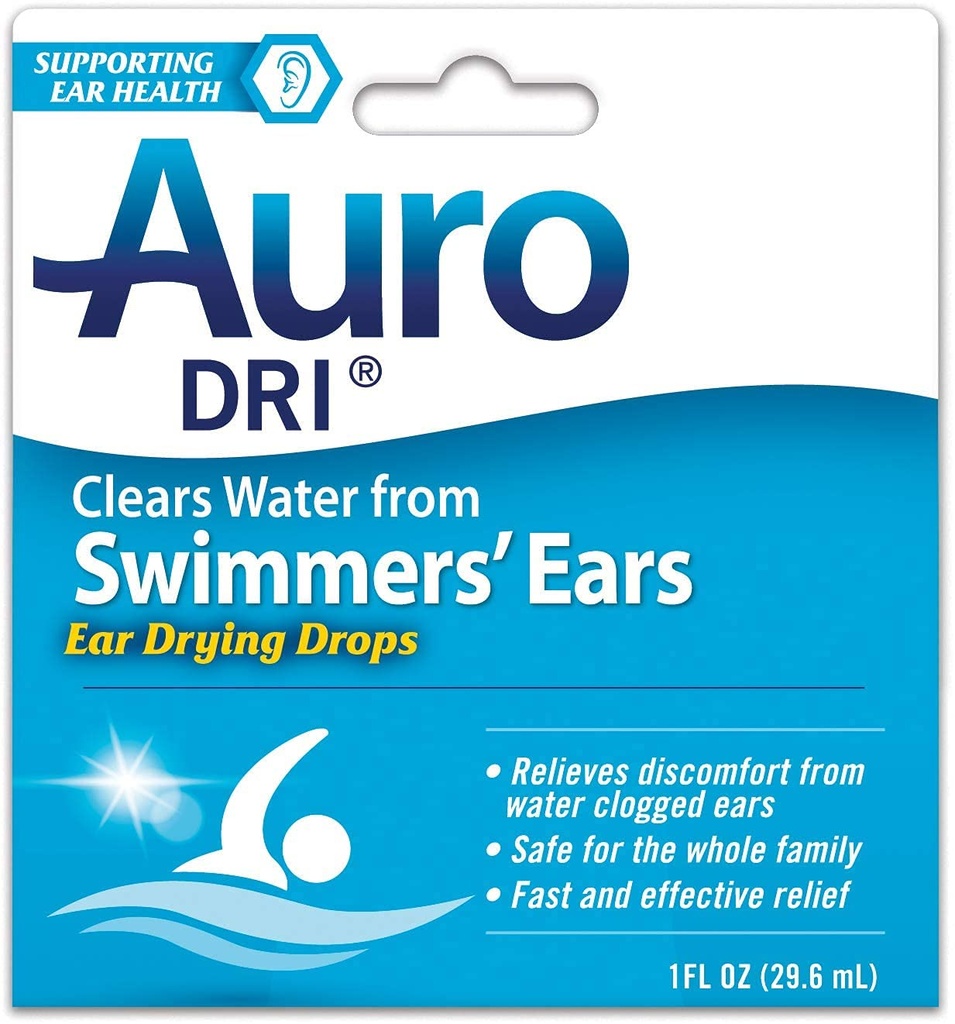 5つのデルの薬剤のAuro-Driの耳水乾燥の補助1のfloz (29.6のml)の特別なパック