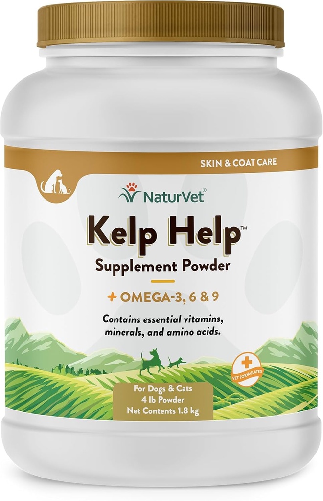 NaturVet Kelp Help Powder 4 lbs.